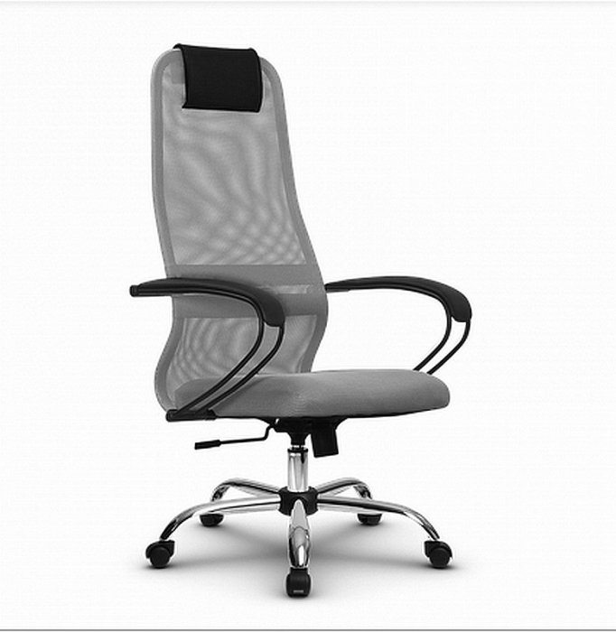 Кресло руководителя METTA SU-BК130-8 хром 17833 - вид 7